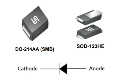 Taiwan Semiconductor S1M Surface Mount Rectifiers